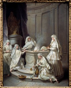 Gamle jomfruer. Maleri af Jean Raoux (1677-1734)