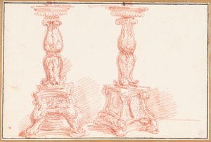 Studie af kandelabre af Jean Robert Ango