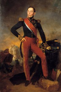 Portrait on foot by Emmanuel, Marquis de Grouchydani