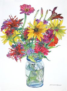 East Boothbay, 2010 (akvarel og blæk på papir) af Jean Swan Gordon