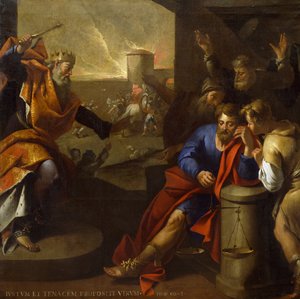 The Judgment of Horace, af Jean Tassel (1608-1667)