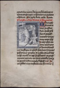 Helligmesse med Filip den Gode. Timernes Bog af Filip af Bourgogne, ca 1455 af Jean Tavernier