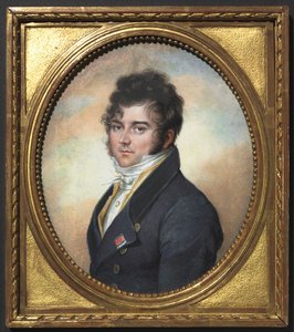 Portræt af en mand, ca. 1810 .
