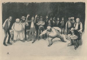 The Players Of Corks, 1919 af Jean Veber
