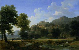 Italien Landskaber af Jean Victor Bertin