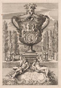 Dekorativ urne, 1600-tallet. af Jean le Pautre