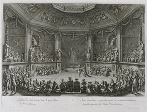 Den store kongelige underholdning i Versailles, 18. juli 1668