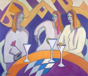 Girls Night Out, 2003-04 (akryl på lærred)