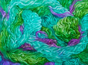 Wool Multi-coloured, 2013 (gouche på papir)