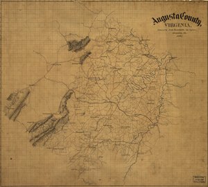 Augusta County, Virginia, LOC 99446931 af Jedediah Hotchkiss