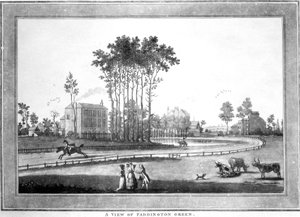 A View of Paddington Green, 1782-3 (akvatint) af Jefferyes Hammett O