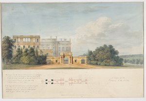 Et design til indgangen til retten, Chatsworth