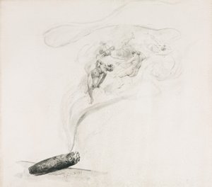 I Røgen af Jehan Georges Vibert