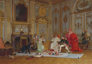 Napoleon planlægger sin kroning
