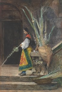 Palmesøndag i Spanien, 1873.