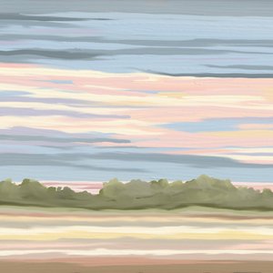 Pastel Horizon Glow