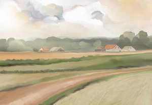 Landlige marker