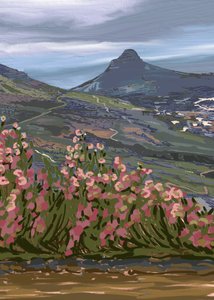 Smukke blomster i bjergene af Jenna Alheit