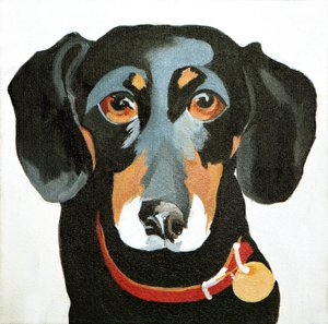 Buster, 2012 (akryl på lærred)