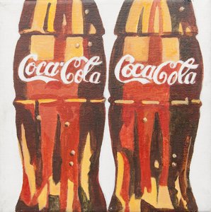 Coca Cola-flasker (akryl)