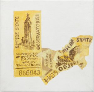 Gammel billet til Empire State Builidng af Jennifer Abbott