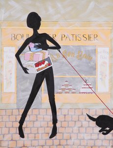 Boulangier Patissier, 2009 (akryl på lærred)