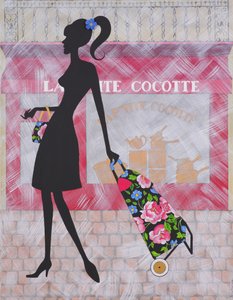 La Petite Cocotte, 2009 (akryl på lærred)