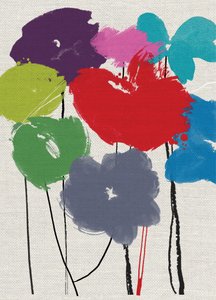 Trykte blomster af Jenny Frean