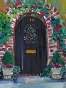 Black Door af Jenny Westenhofer