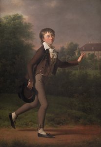 En Løbende Dreng. Markus Holst von Schmidt af Jens Juel