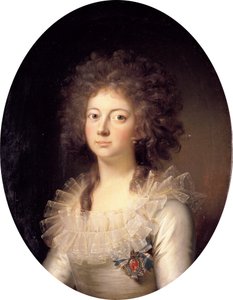 Marie-Sophie-Frederikke2 dronning af Danmark af Jens Juel