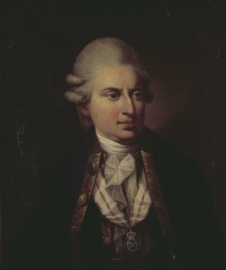 Portræt af grev Johann Friedrich Struensee (1737-1772) (olie på lærred)