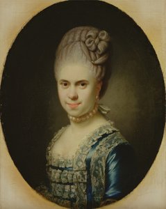 Portræt af Dorothea Maria Lienau, 1772 (se 149184 for par)