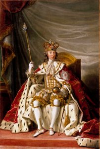 Portræt af kong Christian VII af Danmark, 1789.