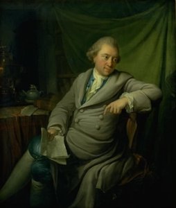 Postdirektør, justitsråd Johan Georg Pauli af Jens Juel