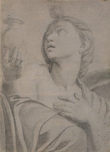 Psyche der bringer Venus Persefones krukke med trylledrikken af Jens Juel