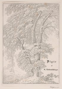 Illustration til Oehlenschlägers Digte i "Gæa" af Jens Peter Lund