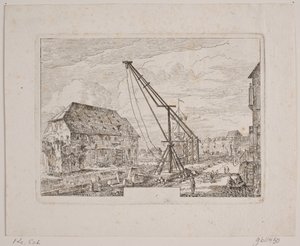 Prospekt i en by af Jens Petersen Lund