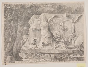 Skulpturfragment af Jens Petersen Lund