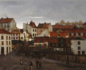Fra fattigkvarteret, Hammersborg af Jens Wang
