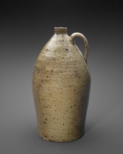 Kande, c. 1866-1900 (alkalisk glaseret stentøj) af Jeremiah S. (attr.to) Hogue