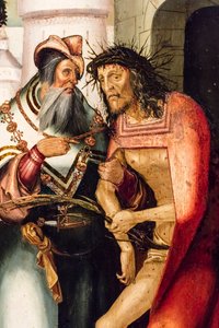 Ecce Homo, ca. 1515 (Tempera og olie på nåletræ)