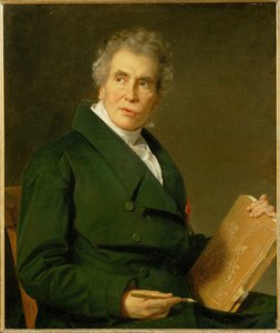 Portræt af maleren Jacques Louis David, alder ...