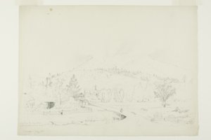 Tåge på bjergene af Jervis McEntee