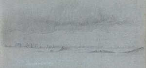 Skitsebog over italienske landskabsfag, 1869. af Jervis McEntee