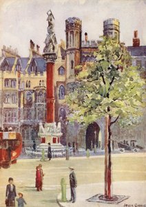 Broadway, Westminster (farvelitografi)