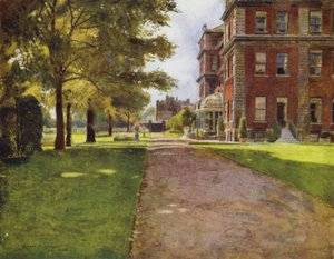 Marlborough House (farve litho) af Jessie MacGregor