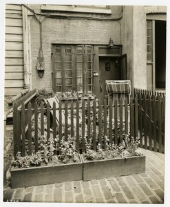 75 Bedford St "smalleste hus", Greenwich Village, New York, USA af Jessie Tarbox Beals