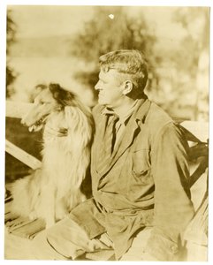 Albert Payson Terhune, forfatter, ca. 1916-28 (foto af gelatinesølv) af Jessie Tarbox Beals
