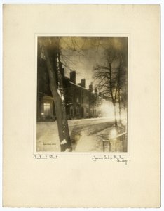Chestnut Street, Boston, USA, ca. 1902-10 (foto af gelatinesølv) af Jessie Tarbox Beals